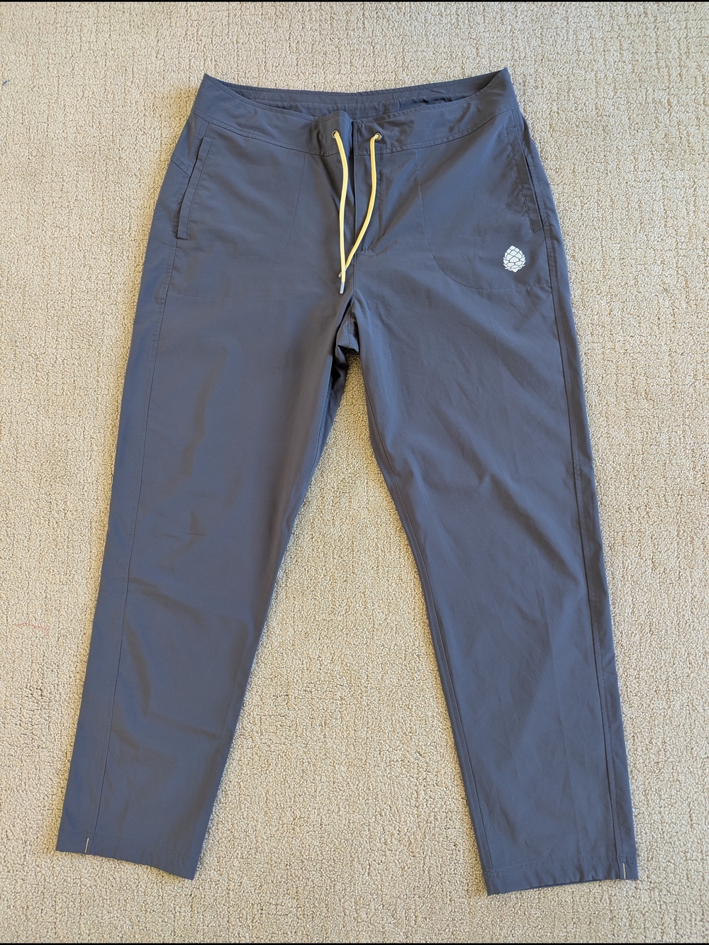 Stio Womens CFS Board Pants Magnet Gray 14R Gorpcore Rafting Outdoor Stretch UPF